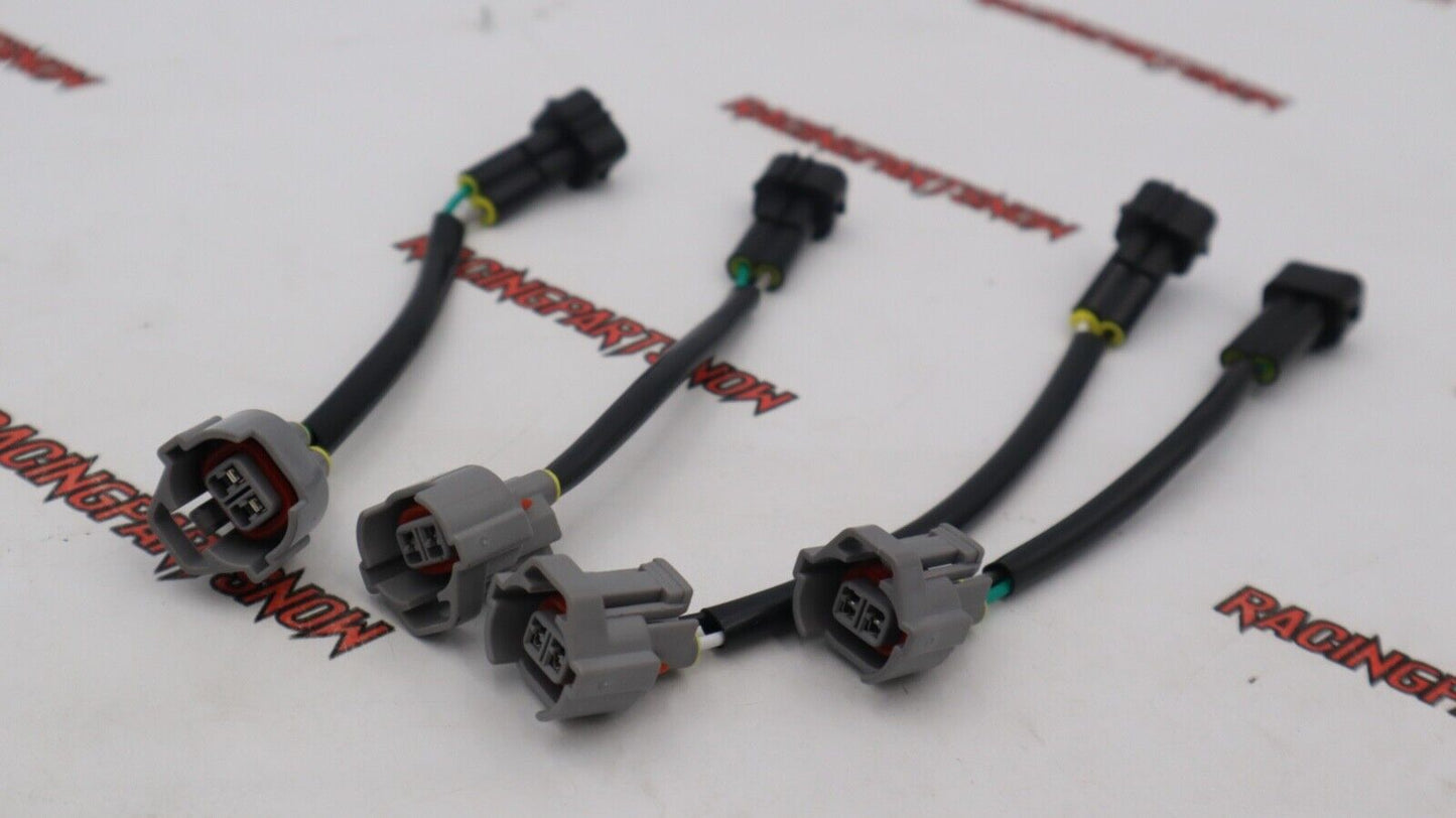 TRC OBD2 TO ID2000 DENSO PLUG FUEL INJECTOR DYNAMICS JUMPER HARNESS CLIP OVER