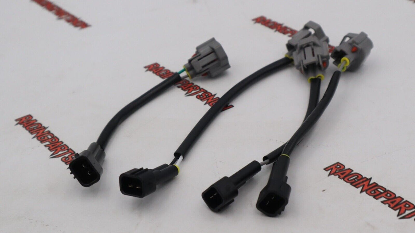 TRC OBD2 TO ID2000 DENSO PLUG FUEL INJECTOR DYNAMICS JUMPER HARNESS CLIP OVER