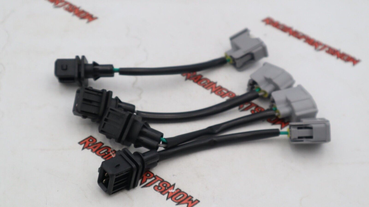 TRC (4x) RDX 410cc TO HONDA OBD1 Injector Wiring Harness JUMPER Adapters EG DC