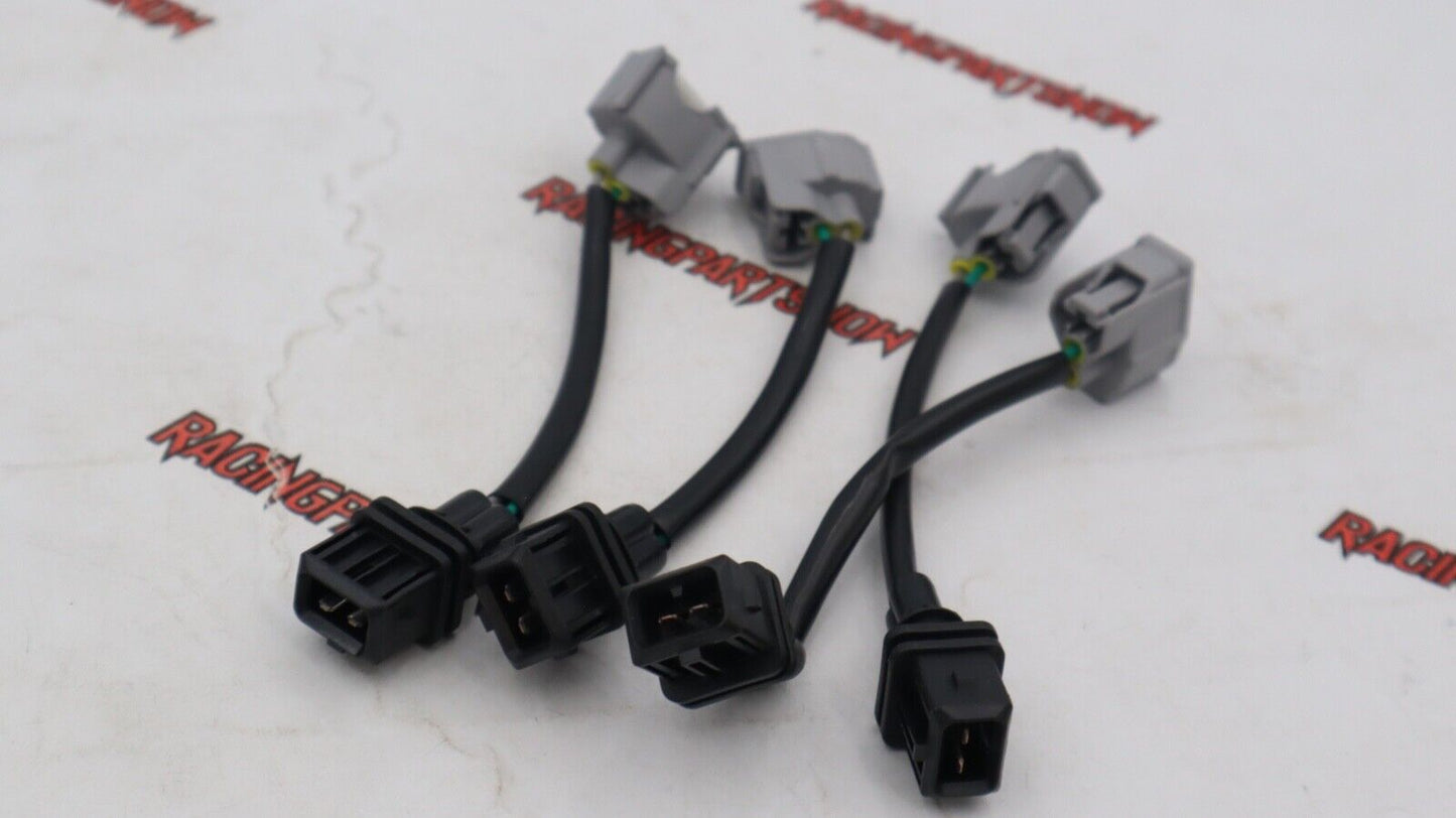 TRC (4x) RDX 410cc TO HONDA OBD1 Injector Wiring Harness JUMPER Adapters EG DC